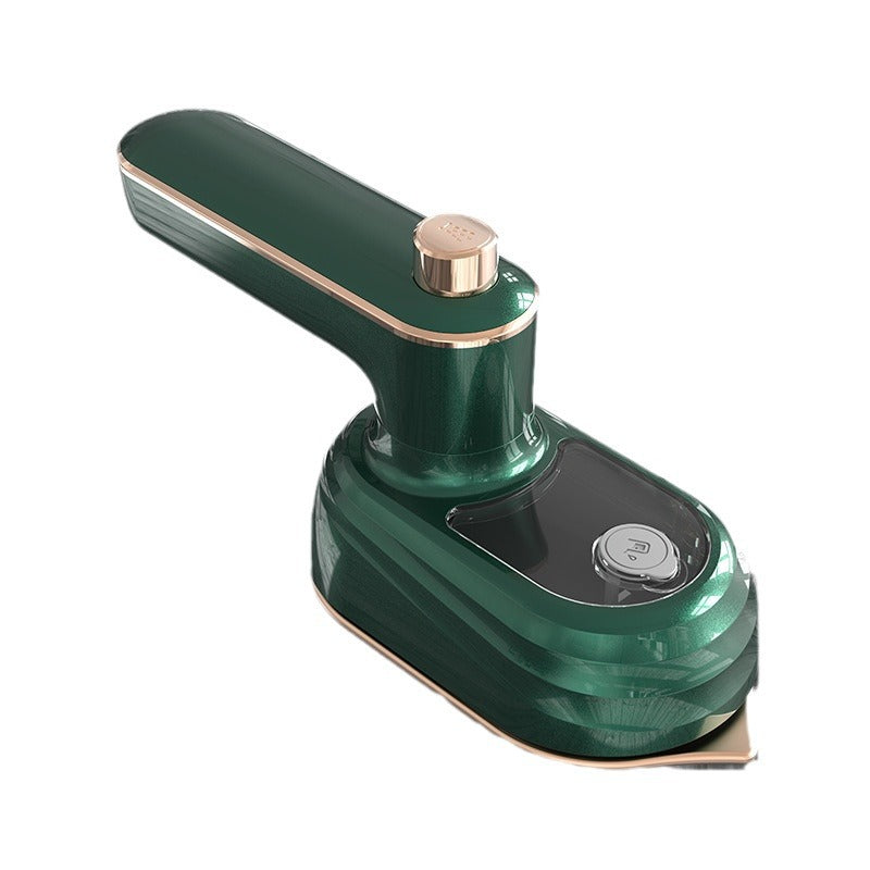 Portable handheld travel steam iron, heats up in 8 seconds