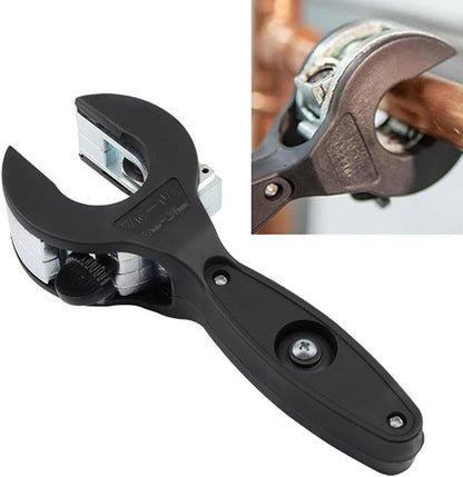 Ratcheting Tubing Cutter, Copper Pipe Cutter for Cutting 5/16 to 1-1/8 in