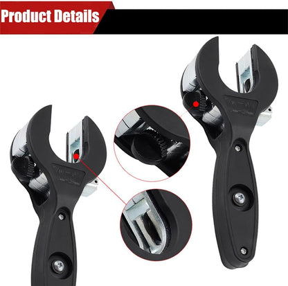 Ratcheting Tubing Cutter, Copper Pipe Cutter for Cutting 5/16 to 1-1/8 in