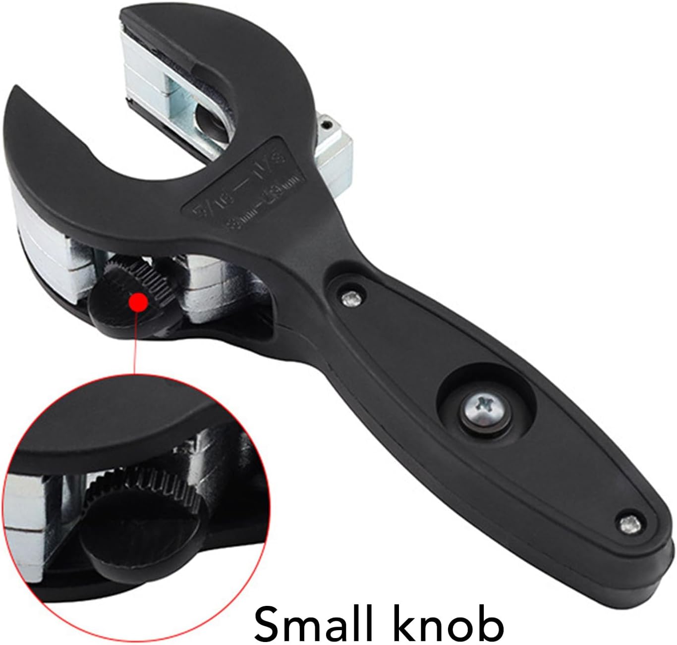 Ratcheting Tubing Cutter, Copper Pipe Cutter for Cutting 5/16 to 1-1/8 in