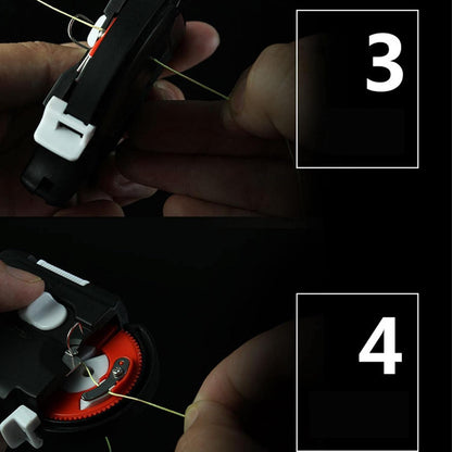 Electric Portable Fishing Hook Tyer Knot Machin