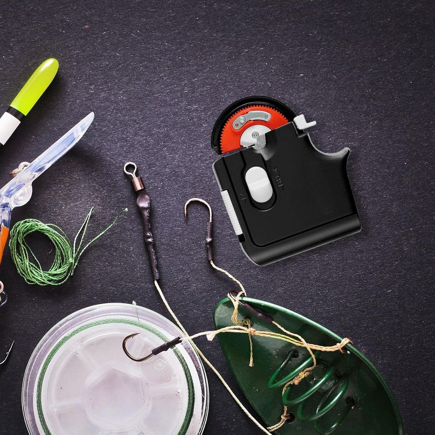 Electric Portable Fishing Hook Tyer Knot Machin