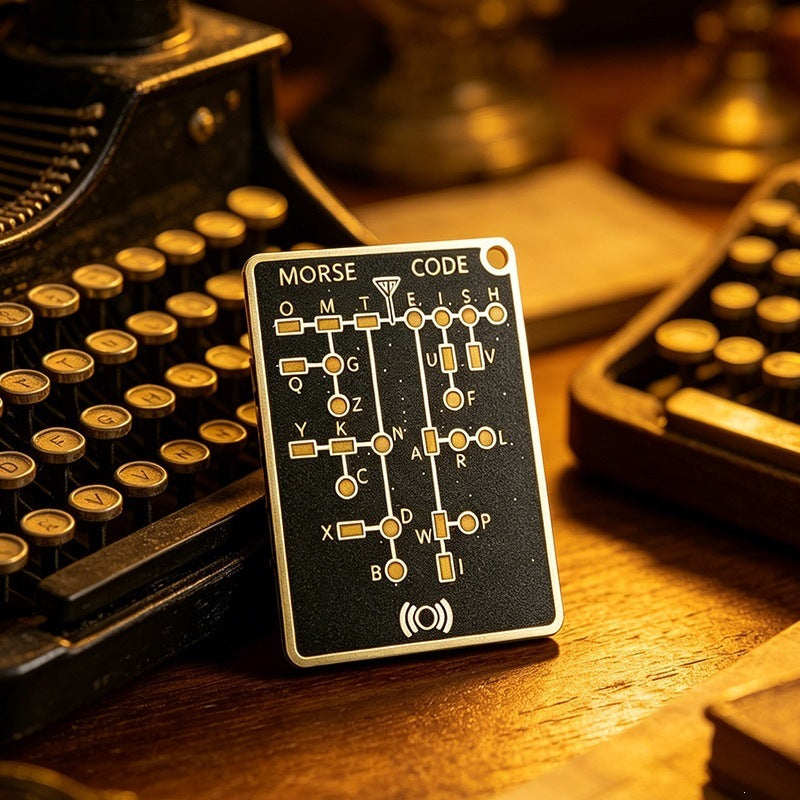 Morse Code Trainer Card Pro (LED Edition)