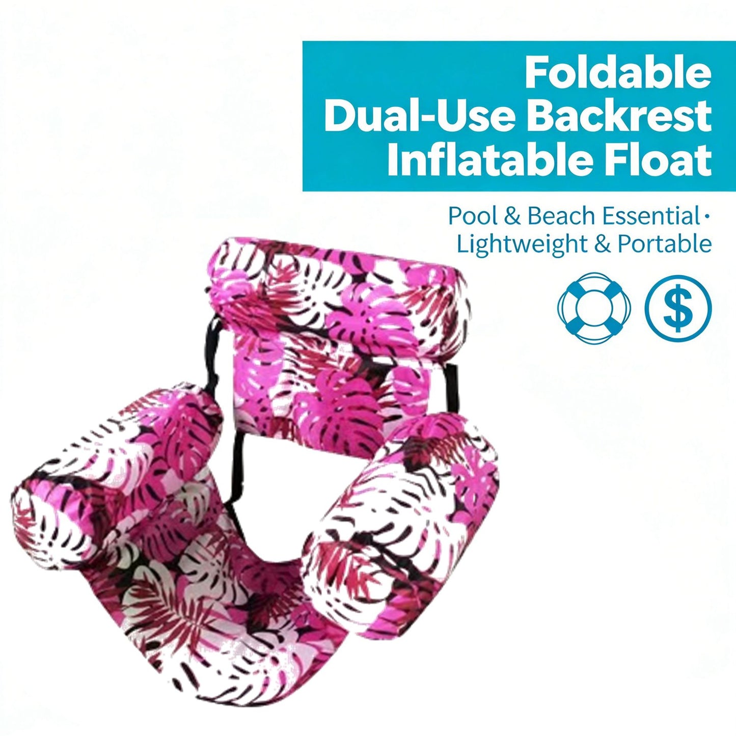🏊Blow up Pool Noodles for Adult Heavy Duty, Floating Chair for Party Summer Water Beach Lake Fun