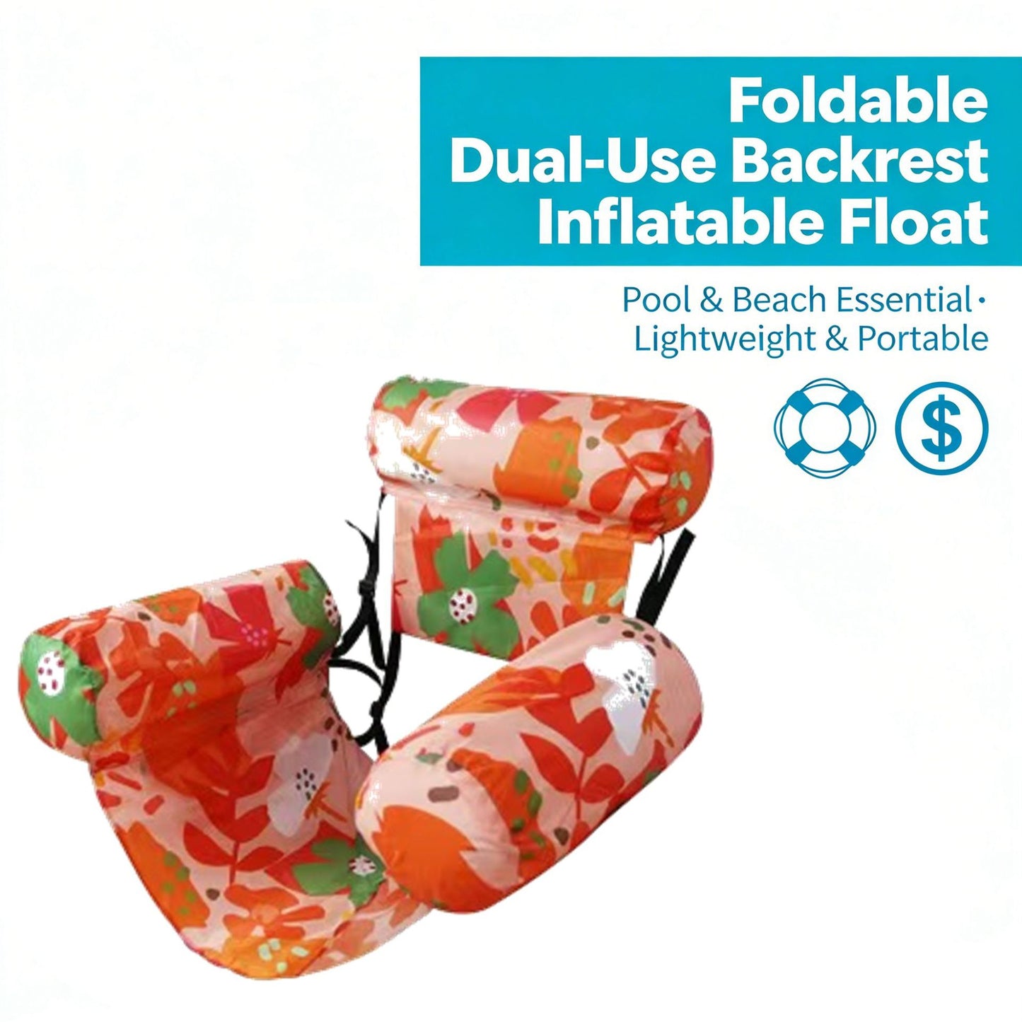 🏊Blow up Pool Noodles for Adult Heavy Duty, Floating Chair for Party Summer Water Beach Lake Fun
