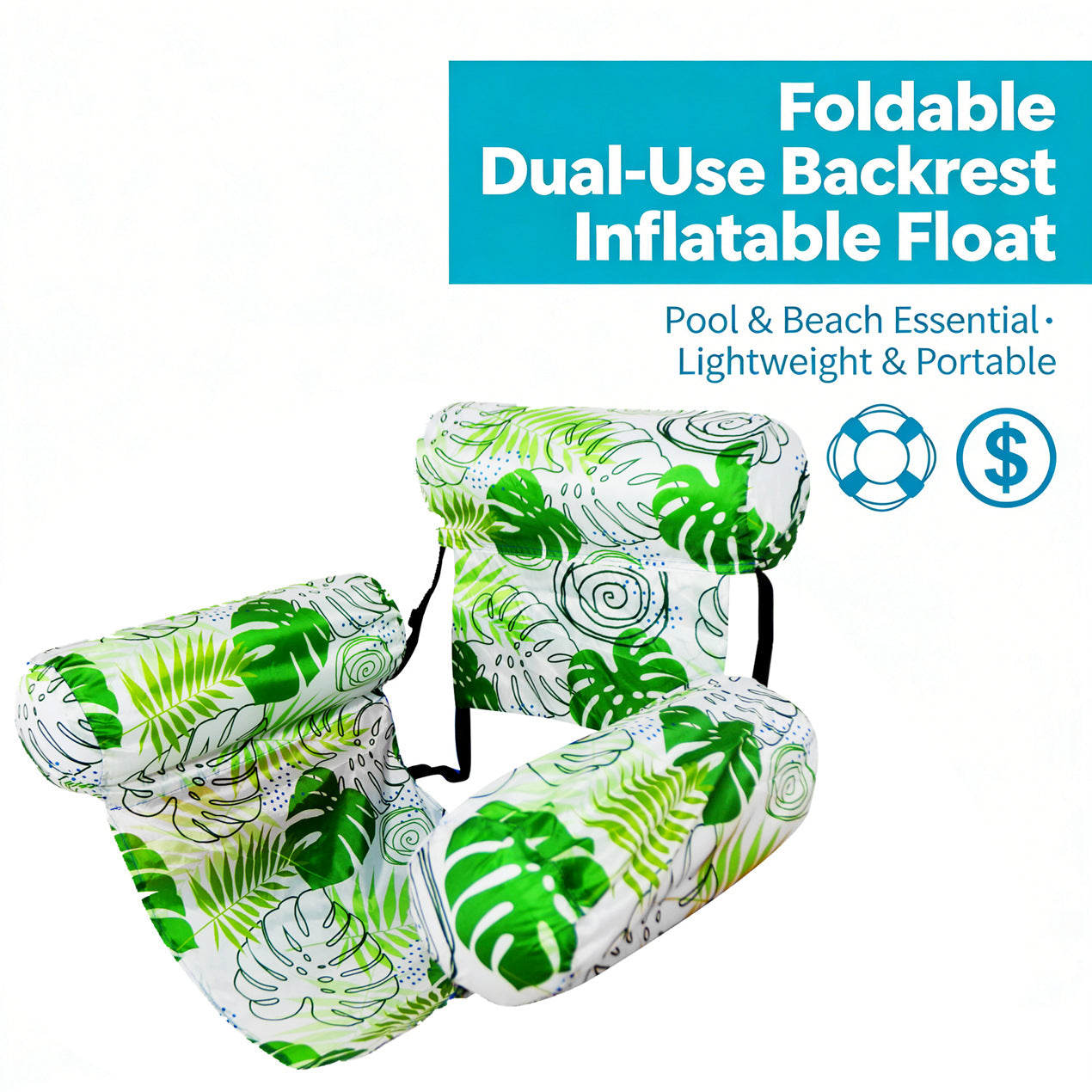 🏊Blow up Pool Noodles for Adult Heavy Duty, Floating Chair for Party Summer Water Beach Lake Fun