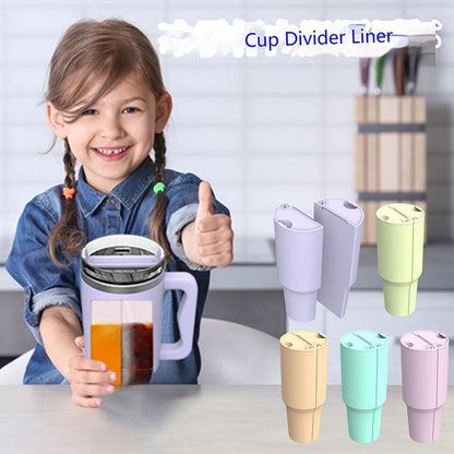 Stanley Mug Accessory Inner Tray, Double-Layer Silicone Inner Tray for 40oz Stanley Insulated Mugs