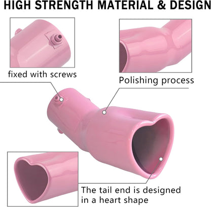 Universal Car Exhaust Tip 2.5 inch Inlet