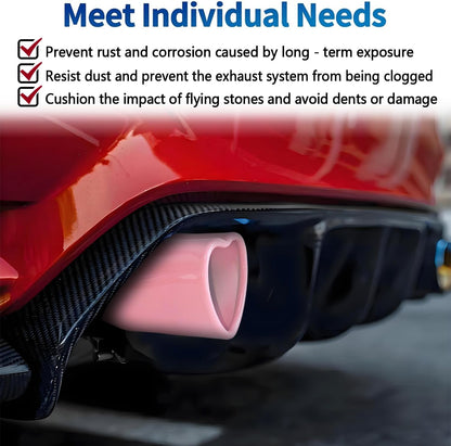 Universal Car Exhaust Tip 2.5 inch Inlet