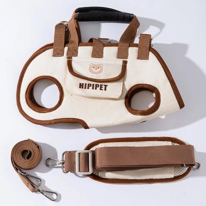 🐕️Dog Carrier Backpack, Dog Carrier Backpack Portable Shoulder Bag with Leash