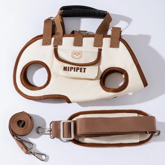 🐕️Dog Carrier Backpack, Dog Carrier Backpack Portable Shoulder Bag with Leash