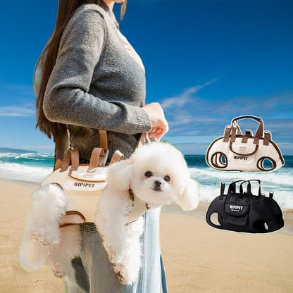 🐕️Dog Carrier Backpack, Dog Carrier Backpack Portable Shoulder Bag with Leash