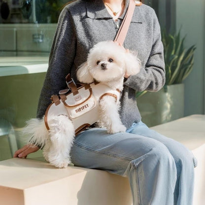 🐕️Dog Carrier Backpack, Dog Carrier Backpack Portable Shoulder Bag with Leash