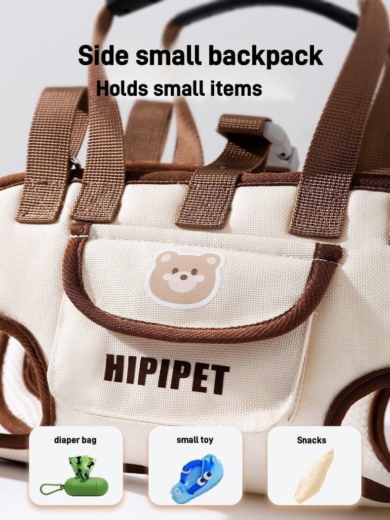 🐕️Dog Carrier Backpack, Dog Carrier Backpack Portable Shoulder Bag with Leash
