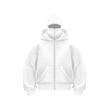 Zip Up Hoodies ,Sweatshirt Jackets with Mask(unisex)