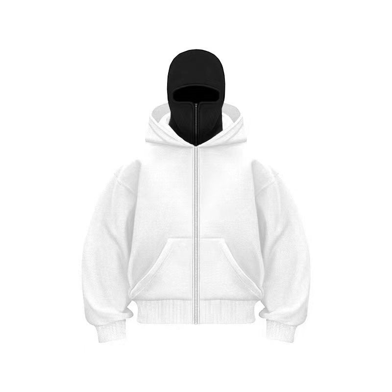 Zip Up Hoodies ,Sweatshirt Jackets with Mask(unisex)