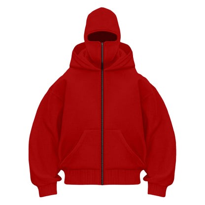 Zip Up Hoodies ,Sweatshirt Jackets with Mask(unisex)