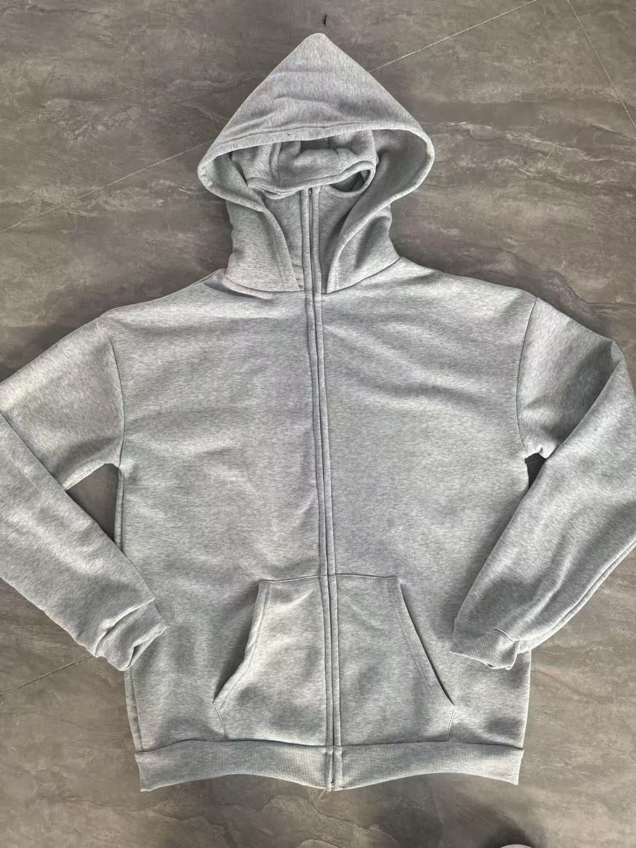 Zip Up Hoodies ,Sweatshirt Jackets with Mask(unisex)