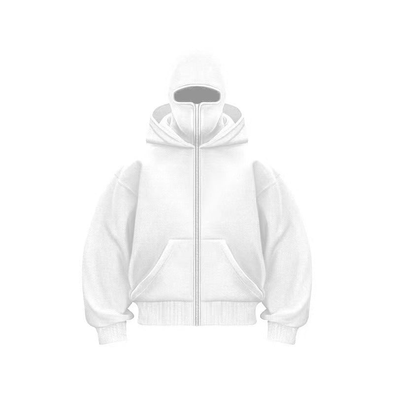 Zip Up Hoodies ,Sweatshirt Jackets with Mask(unisex)