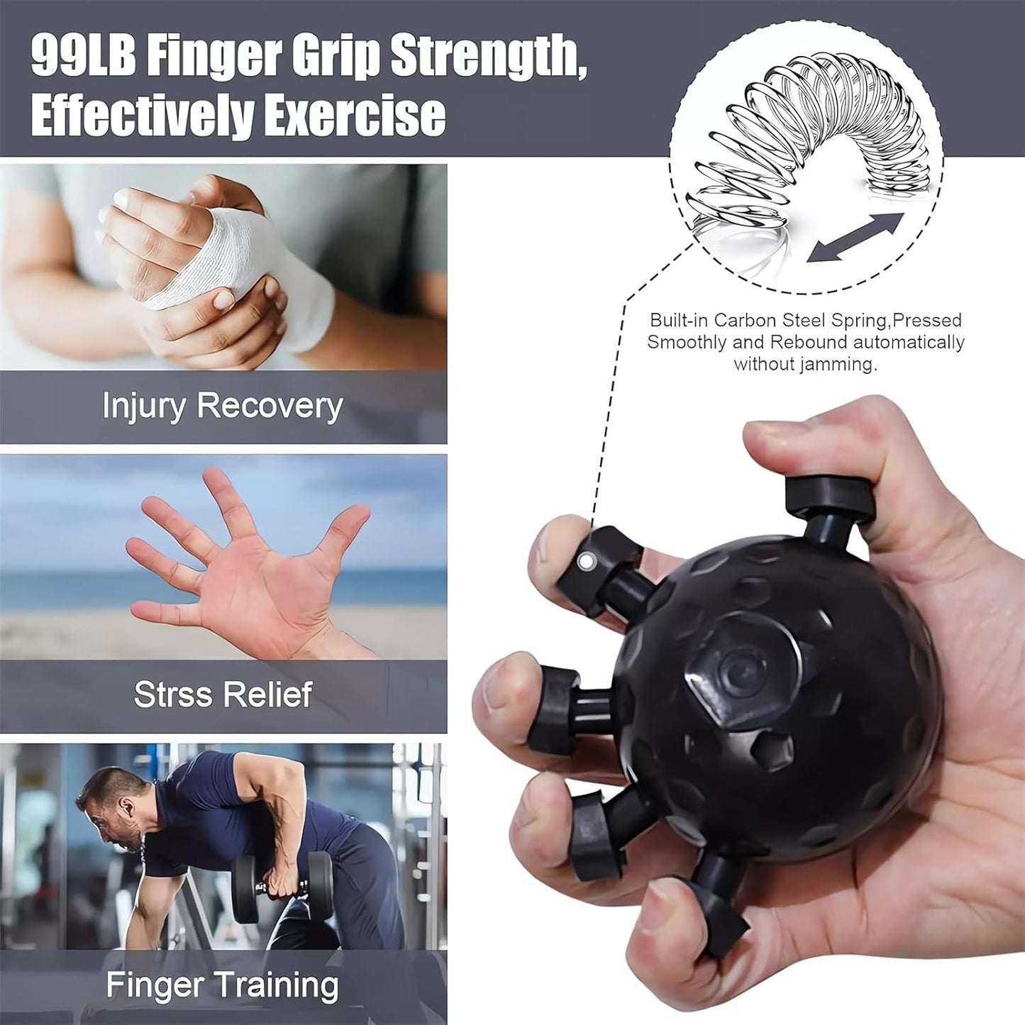 Arm Builder 2026 New Hand Forearm Ball Strengthener