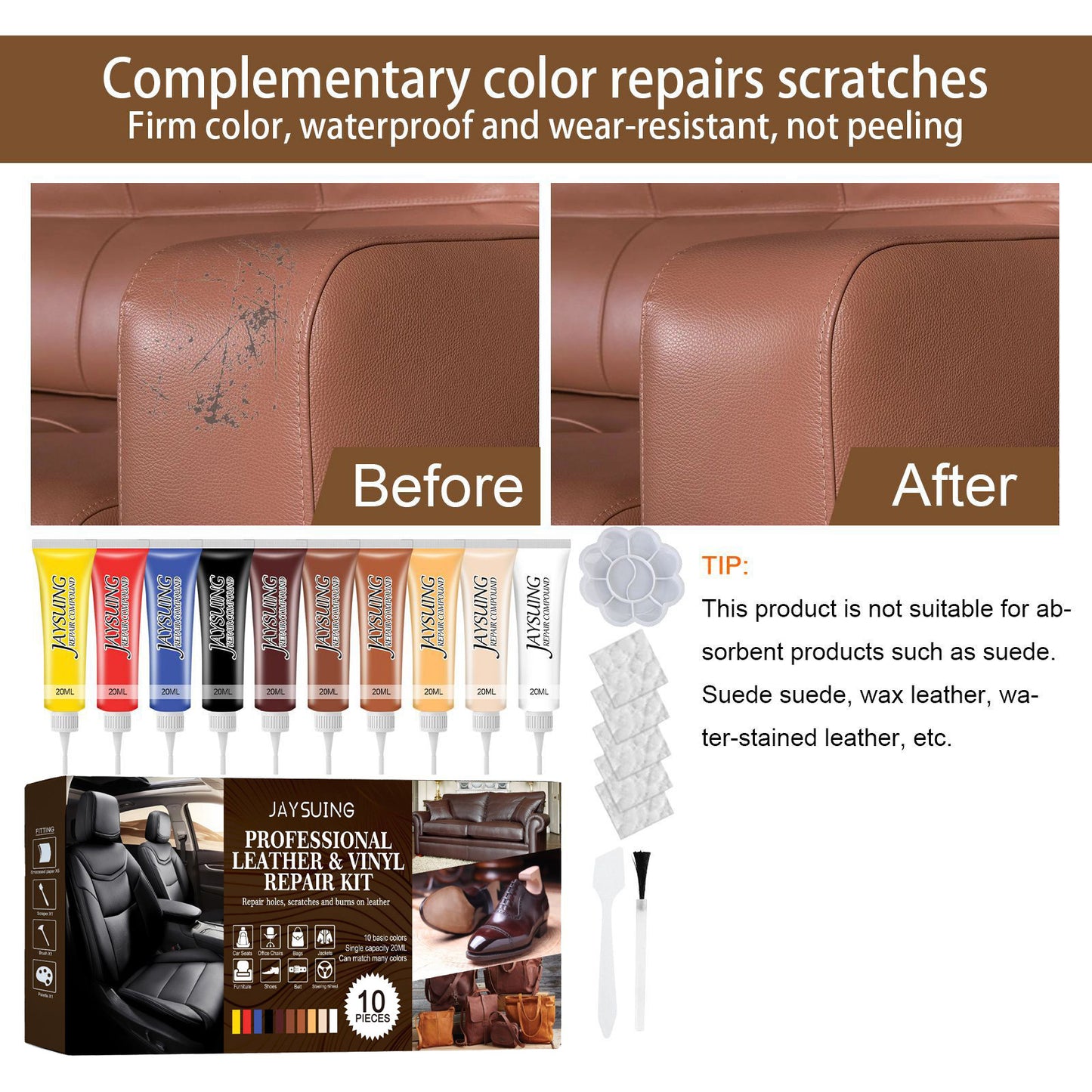 🔥🔥Advanced Leather Repair Gel