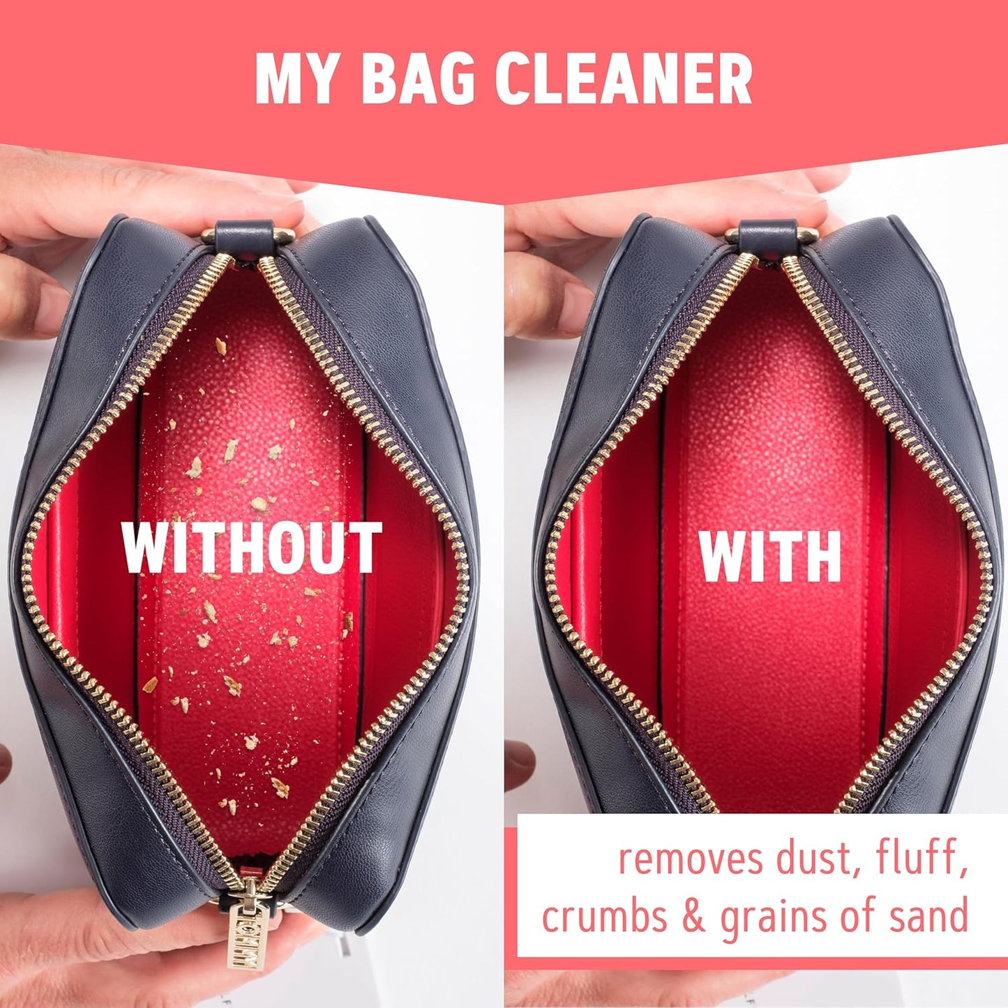 🌟3 pcs The Clean Ball - The clever way of cleaning purses, bags, backpacks and school bags
