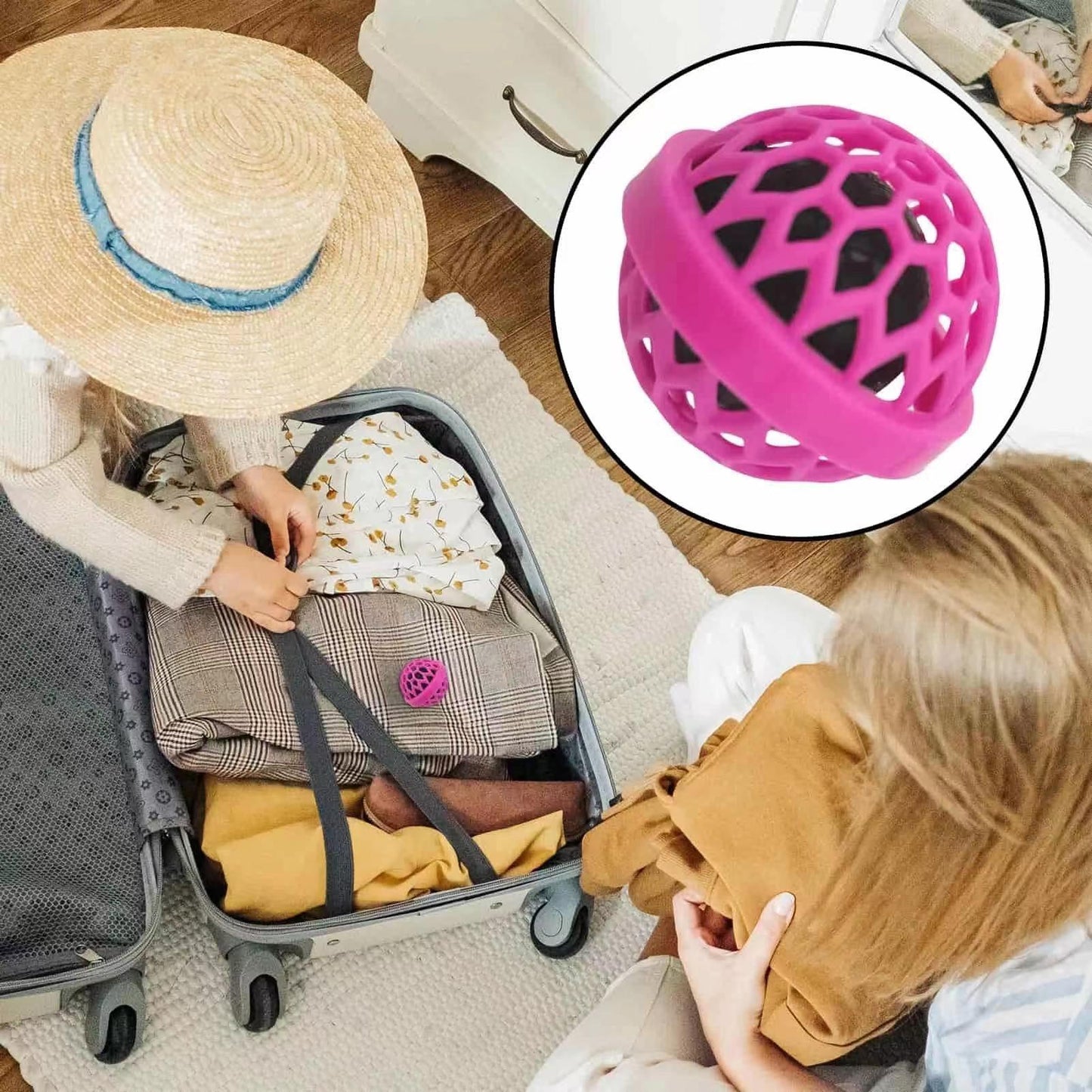 🌟3 pcs The Clean Ball - The clever way of cleaning purses, bags, backpacks and school bags