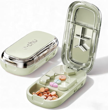 💊Pill Cutter Splitter for Small and Tiny Pills -1/2&1/3&1/4 Adjustable Pill Splitter