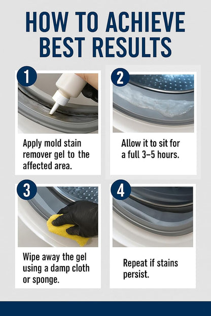🧽🫧Mold Stain Remover Gel Cleaner Heavy Duty Stain Cleaner - 7 Fl Oz