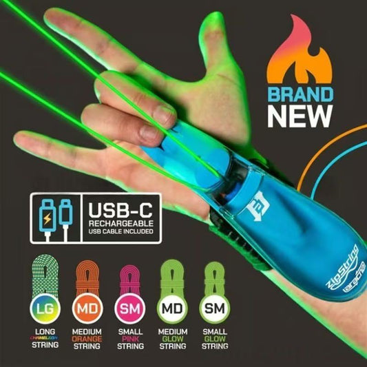 String Launching Webshooter that Glows-In-the-Dark