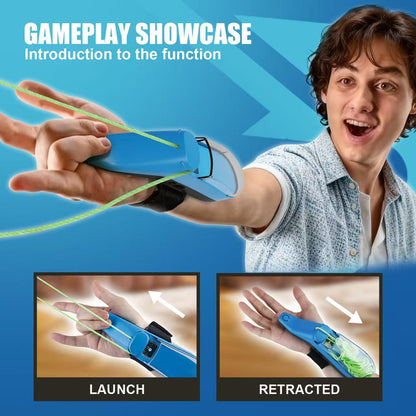 String Launching Webshooter that Glows-In-the-Dark