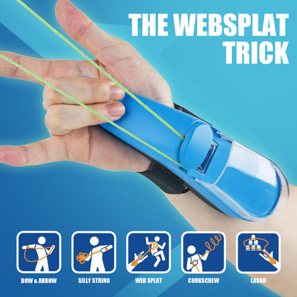 String Launching Webshooter that Glows-In-the-Dark