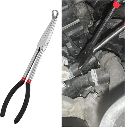 🛠️11 Inch Car Electrical Disconnect Pliers, Electrical Connector Disconnect Pliers Car Fuel Feed Pipe Plier