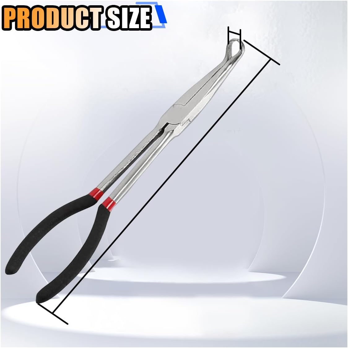 🛠️11 Inch Car Electrical Disconnect Pliers, Electrical Connector Disconnect Pliers Car Fuel Feed Pipe Plier
