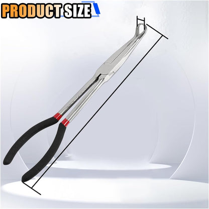 🛠️11 Inch Car Electrical Disconnect Pliers, Electrical Connector Disconnect Pliers Car Fuel Feed Pipe Plier