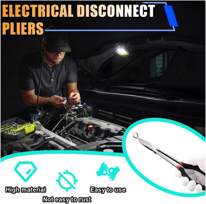 🛠️11 Inch Car Electrical Disconnect Pliers, Electrical Connector Disconnect Pliers Car Fuel Feed Pipe Plier