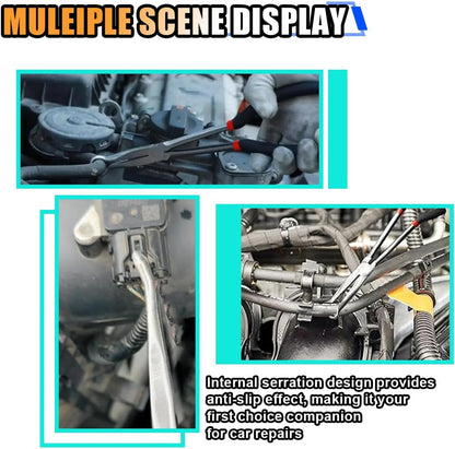 🛠️11 Inch Car Electrical Disconnect Pliers, Electrical Connector Disconnect Pliers Car Fuel Feed Pipe Plier
