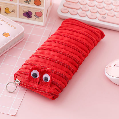 ✨️🌟Creative Caterpillar Zipper Storage Bag