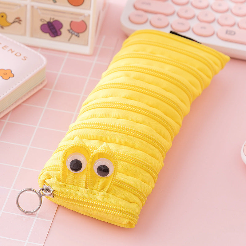 ✨️🌟Creative Caterpillar Zipper Storage Bag