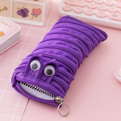 ✨️🌟Creative Caterpillar Zipper Storage Bag