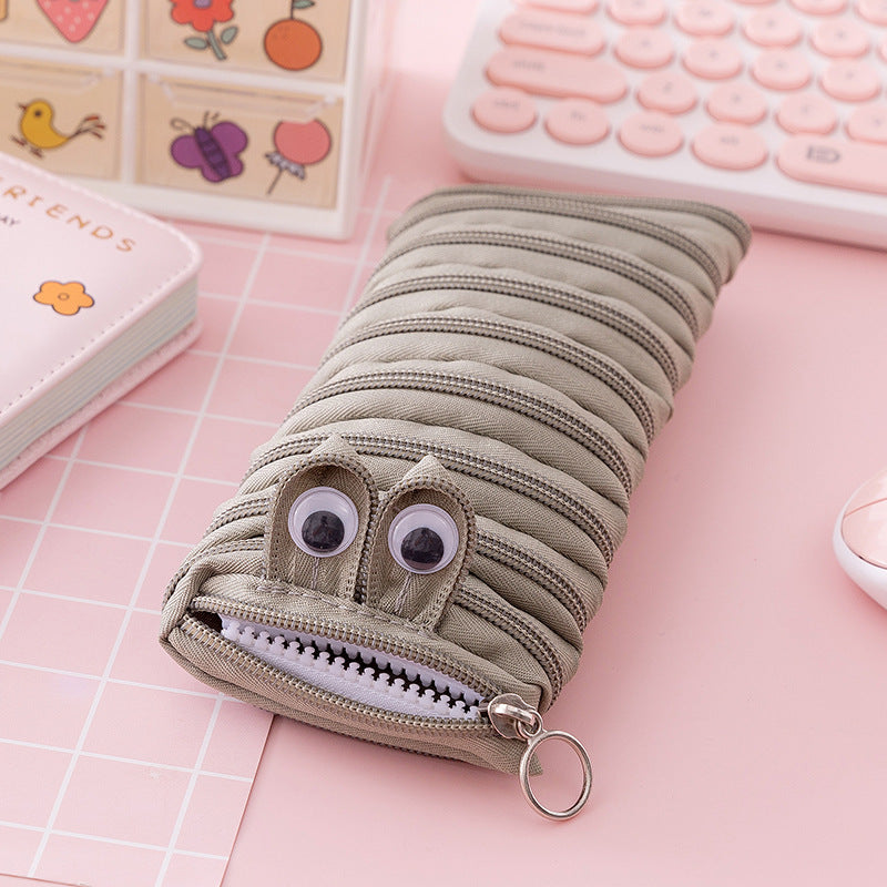 ✨️🌟Creative Caterpillar Zipper Storage Bag
