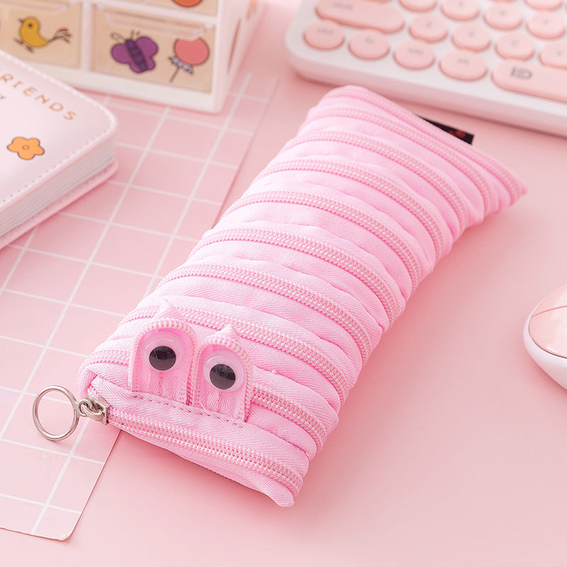 ✨️🌟Creative Caterpillar Zipper Storage Bag
