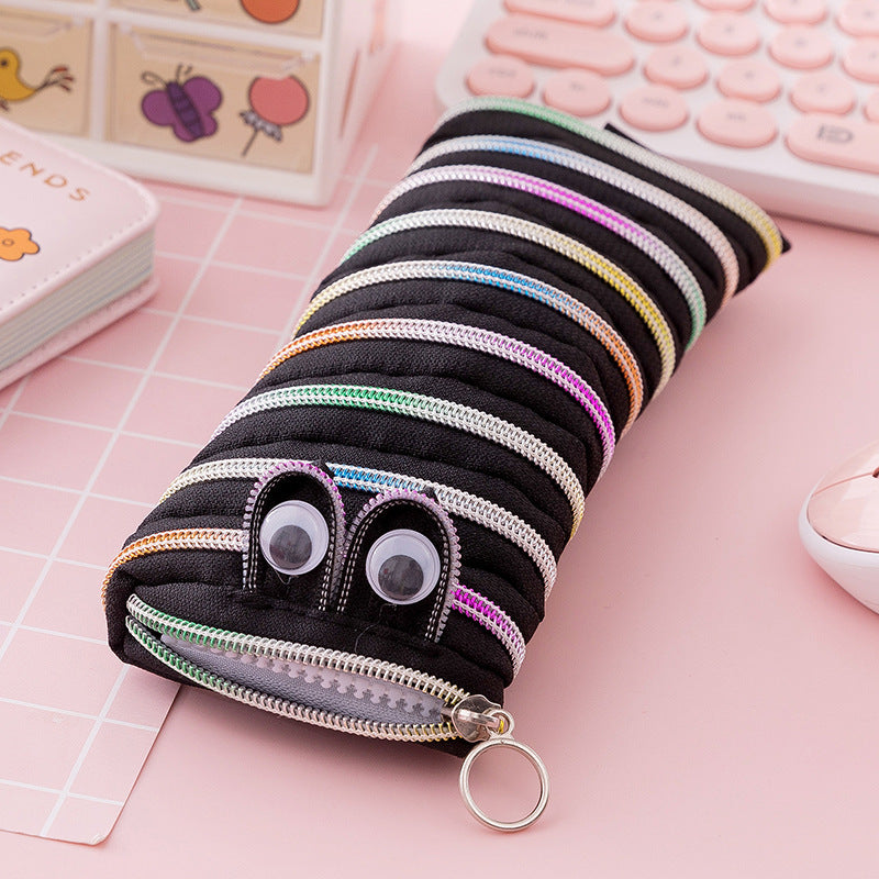 ✨️🌟Creative Caterpillar Zipper Storage Bag
