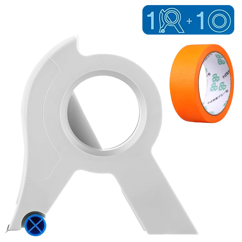 Painters Tape Applicator, Paint Tape Applicator for Trim, Windows and Door Frames, 1.37 Inches x 20 Yards