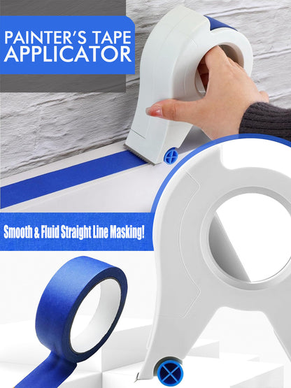 Painters Tape Applicator, Paint Tape Applicator for Trim, Windows and Door Frames, 1.37 Inches x 20 Yards