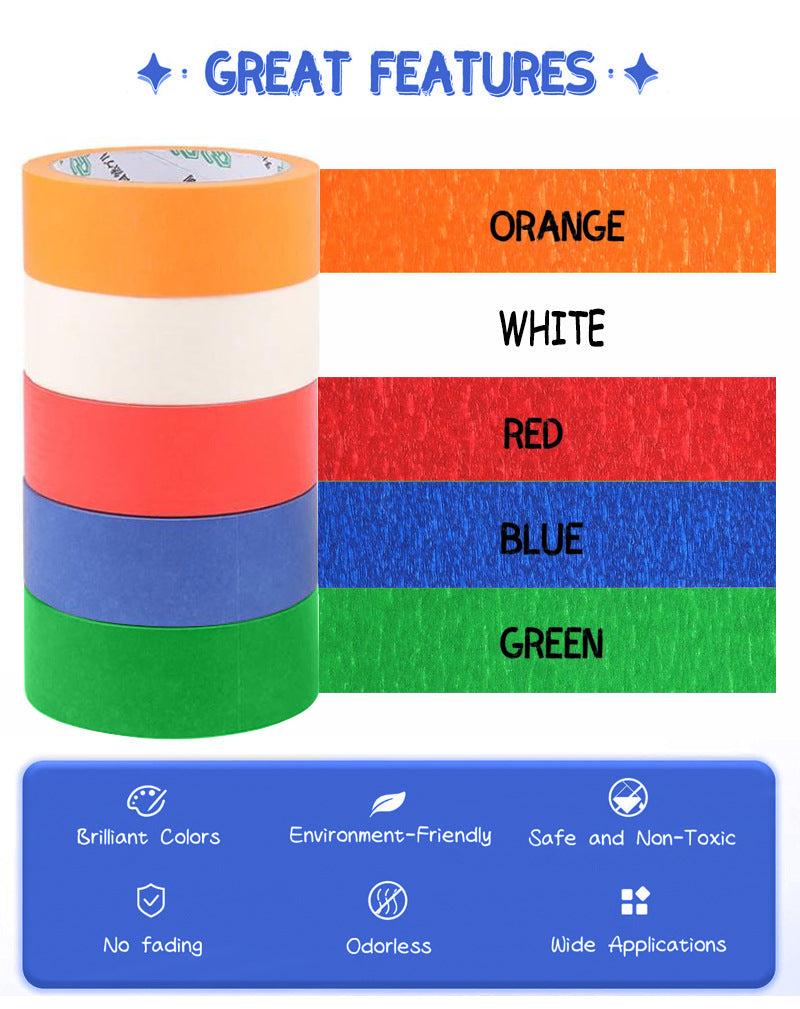 Painters Tape Applicator, Paint Tape Applicator for Trim, Windows and Door Frames, 1.37 Inches x 20 Yards