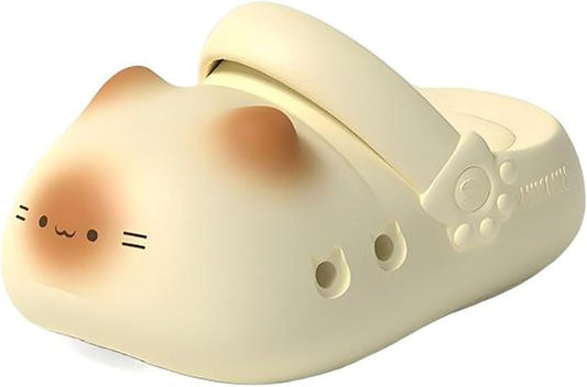 😸Cat paw print pattern summer shoes, unisex EVA slippers
