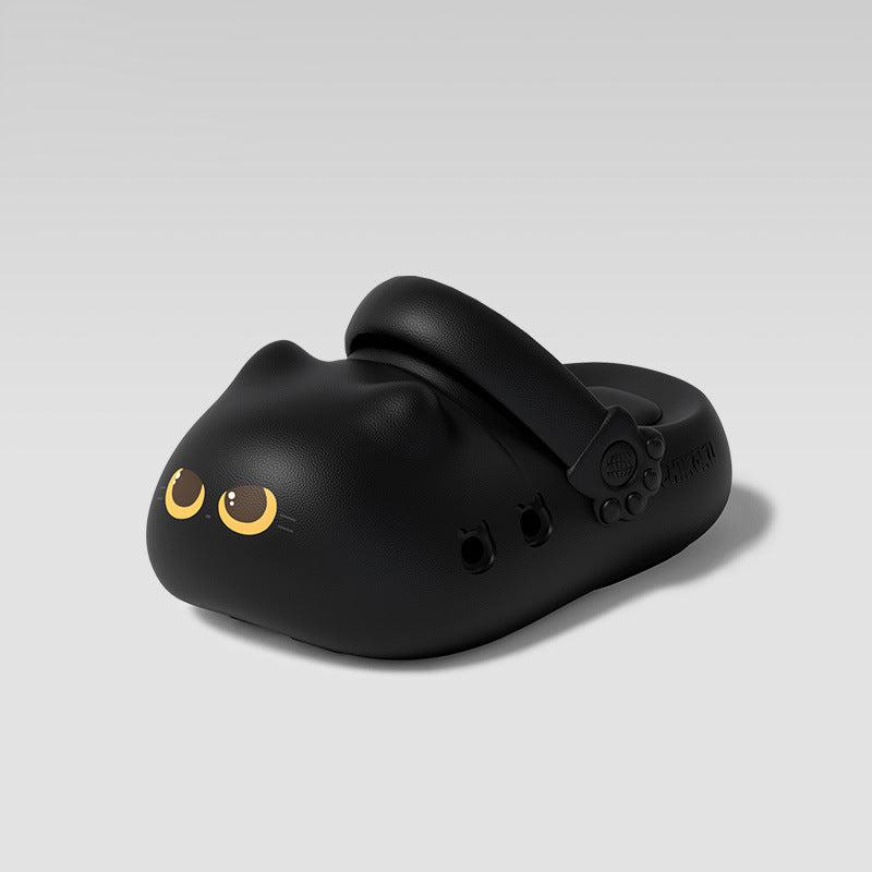 😸Cat paw print pattern summer shoes, unisex EVA slippers
