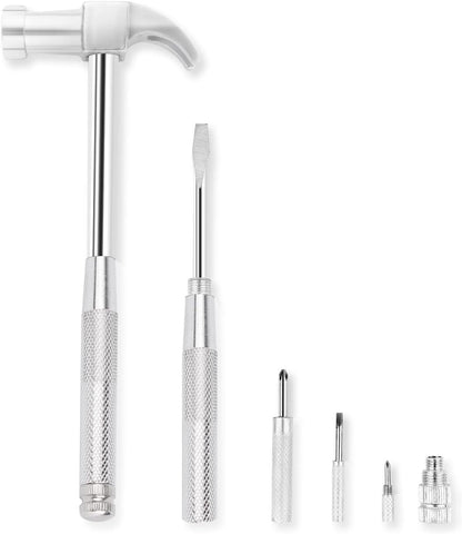 🛠️6 in 1 Multifunctional Floral Hammer & Screwdriver Tool Set🛠️