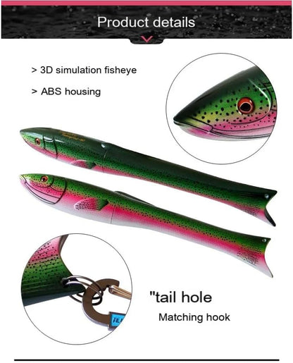 🎣Pack of 1 Mini Retractable Ice Fishing Rods 5.2FT Length Telescopic Carbon Fiber